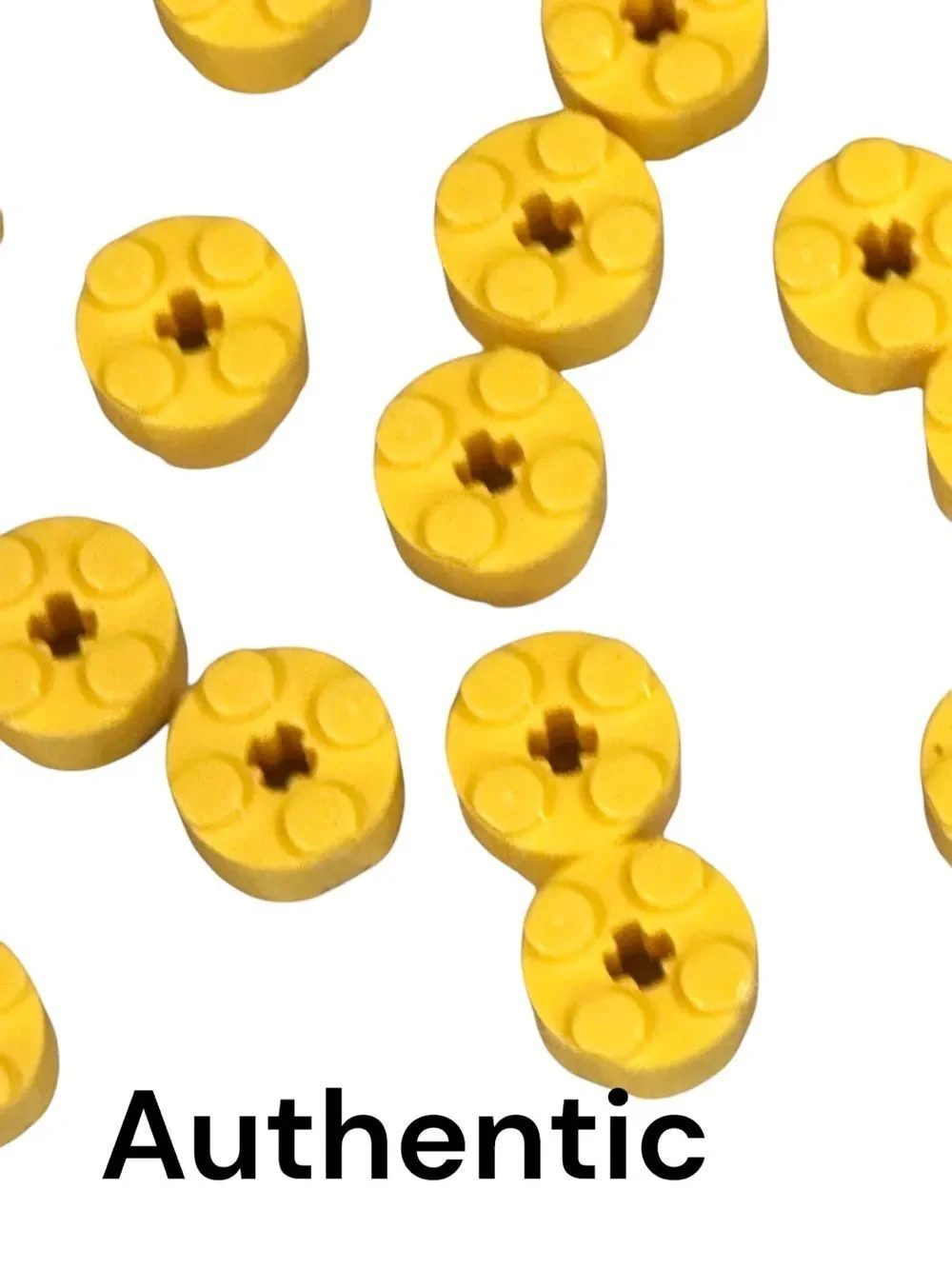Lego yellow round